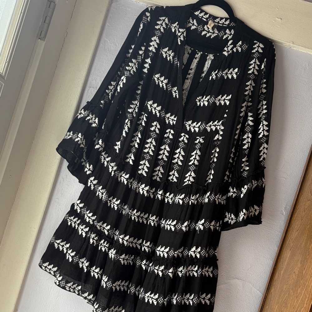 Elan Greek Island Geometric Dress